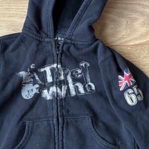 Lucky Brand The Who band zip up hoodie 2t